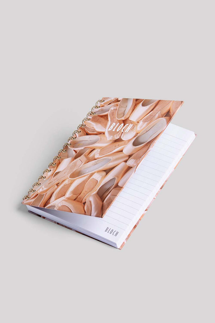 12000 - Bloch Pointe Shoe Spiral Hardcover A5 Lined Notebook