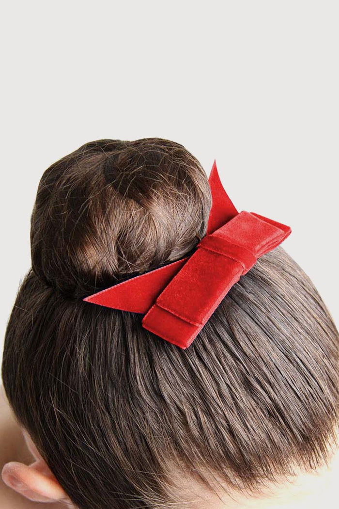 30123 - Haircomb Velvet Bow