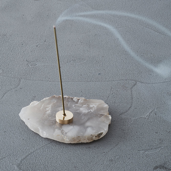 4 WAY Brass Incense Holder for bamboo and Japanese incense, coil, and cone