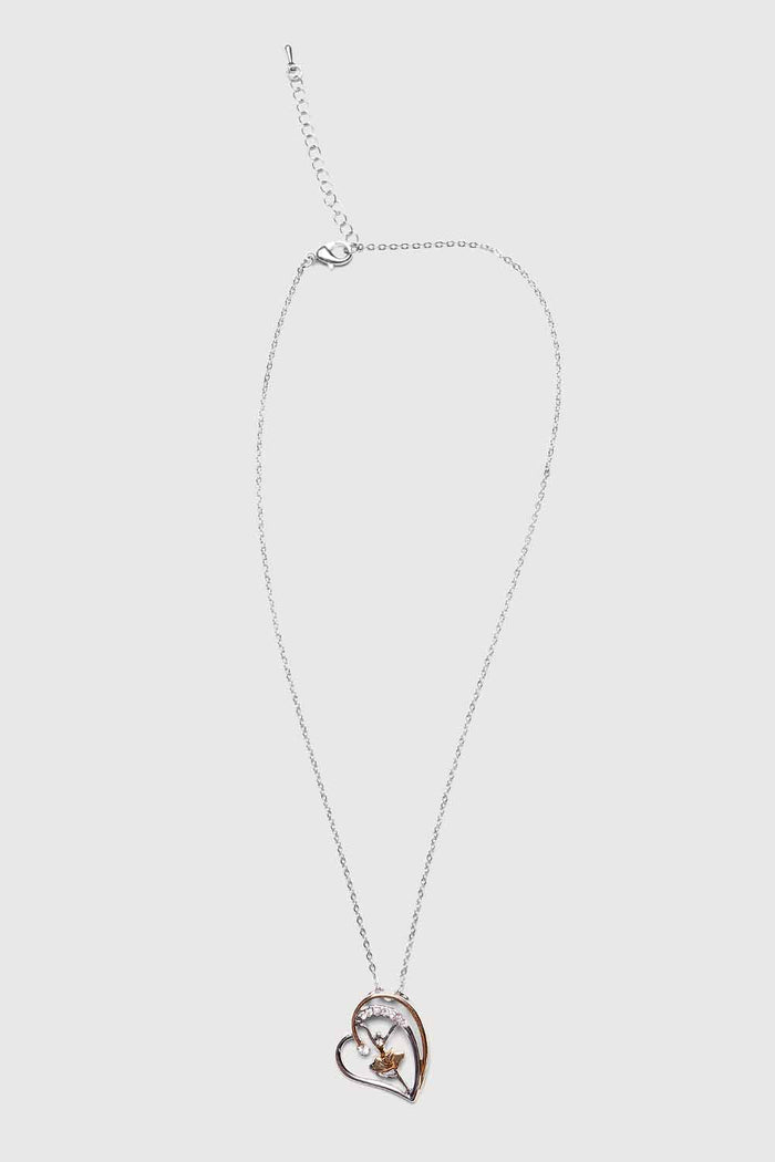 40064 - Bloch Ballet Heart Necklace