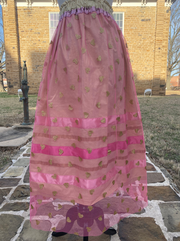 Small - Large Ribbon Skirts made by Mvskoke Artist, Cindy Russell