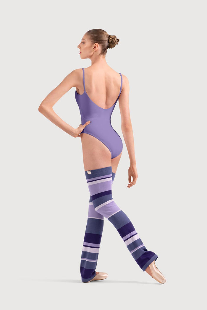 A51107 - Bloch Striped Long Legwarmers