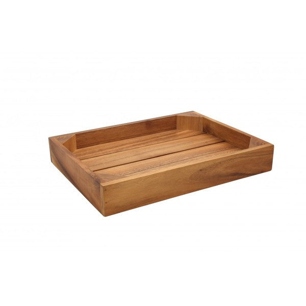 Acacia Crate Small 254 x 330 x 50 mm (H)
