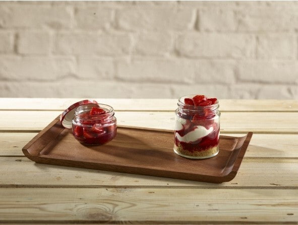 Acacia Wood Serving Platter 33cm x 17.5cm x 2cm