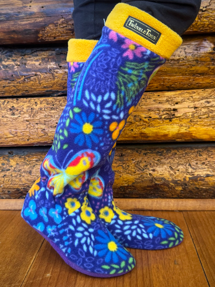 Alaska Floral Kid's Slipper Socks