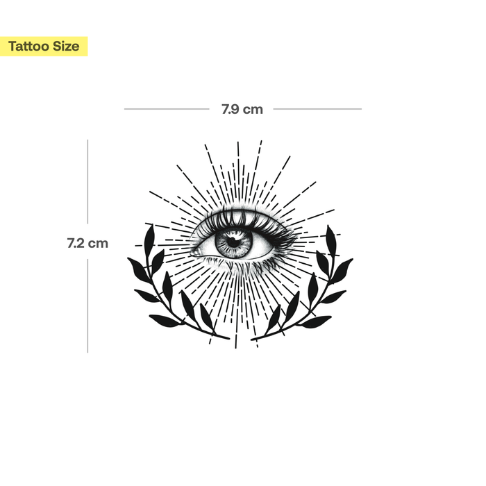 Allsehendes Auge Tattoo