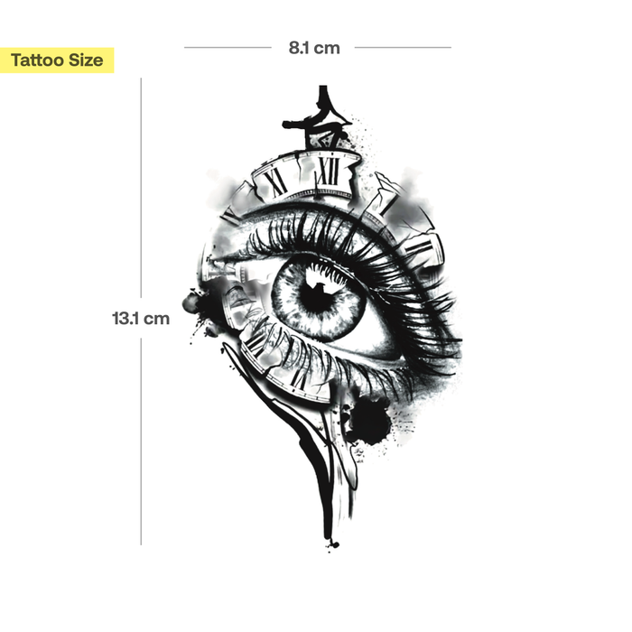 Auge der Zeit Tattoo