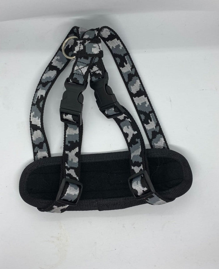 Dogtraining101 Retail Super Store Black Camo Premium Harness (Large)