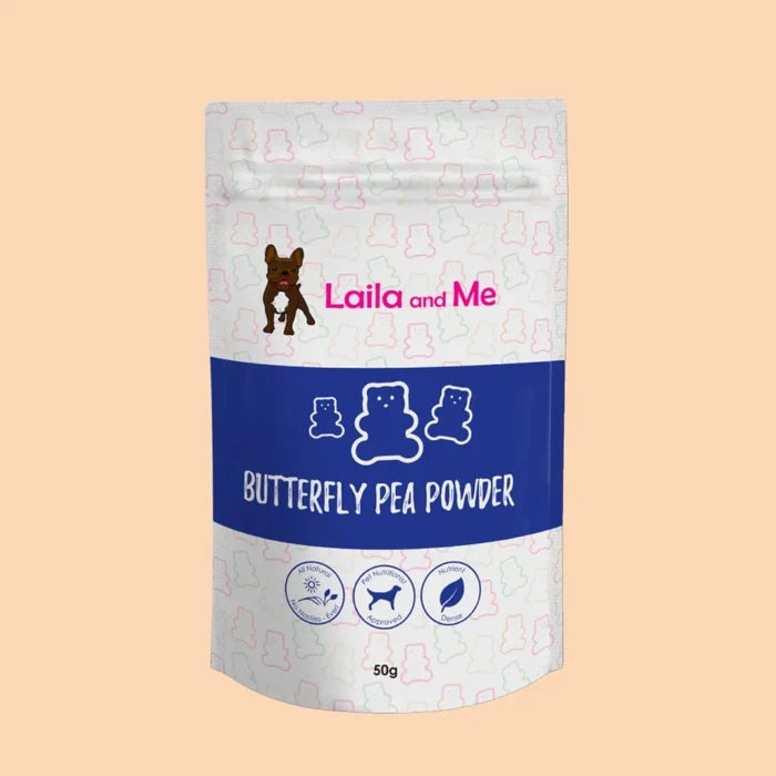 Laila and Me Butterfly Pea Powder for dogs - 50g