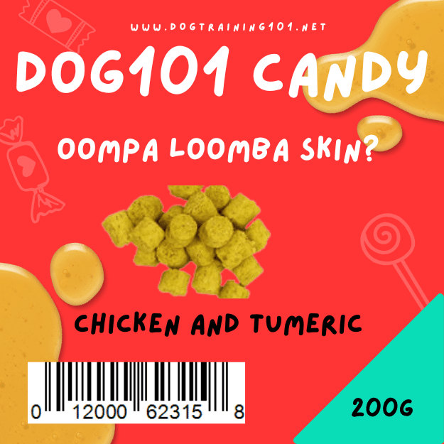 Dogtraining101 200g Chicken with Turmeric Bites