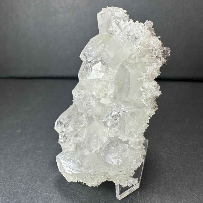 Clear Apophyllite Crystal Cluster Micro Specimen from India - Smokin Resin Company