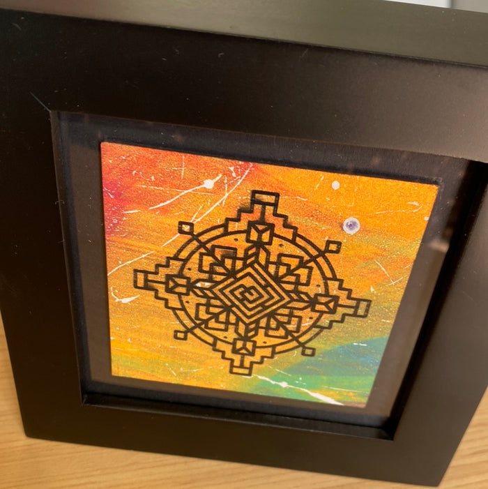 Engraved Original 4"X4"