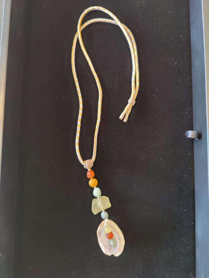 Gobi Desert Agate Necklace and Pendant - Smokin Resin Company