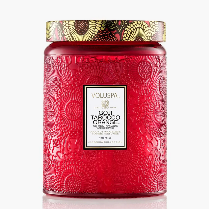 Goji Tarocco Orange – Voluspa 18 oz Candle