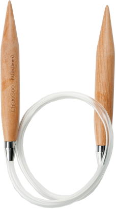 Jumbo Wood Fixed Circular Needles - ChiaoGoo