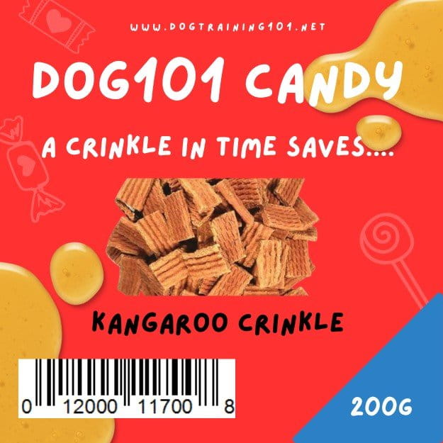 Dogtraining101 Retail Super Store 200g Kangaroo Crinkle
