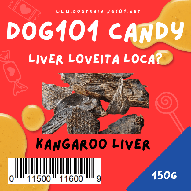 Dogtraining101 150g Kangaroo Liver