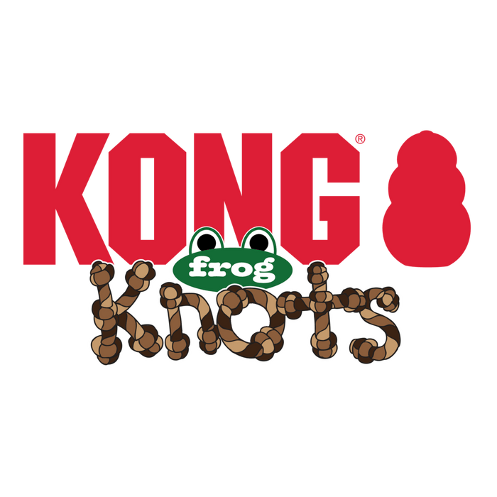 Kong KONG Knots Frog Lg/XL
