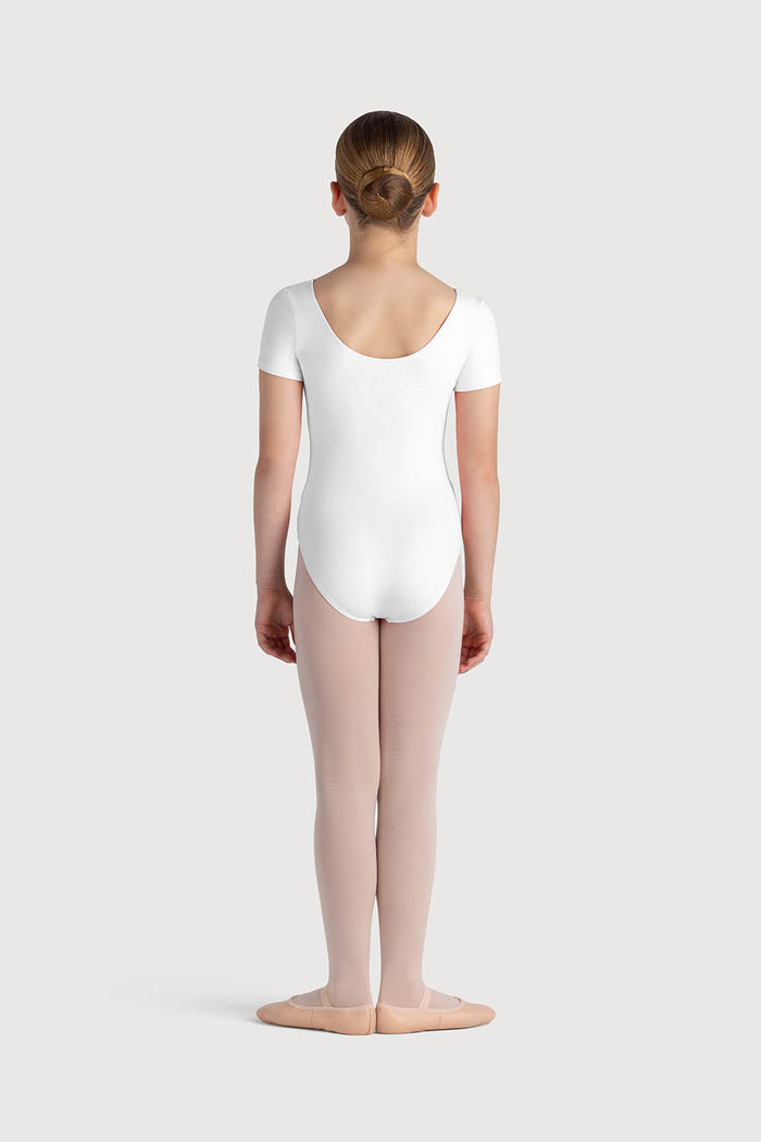L0802G - Bloch Overture Olisia Short Sleeve Girls Leotard