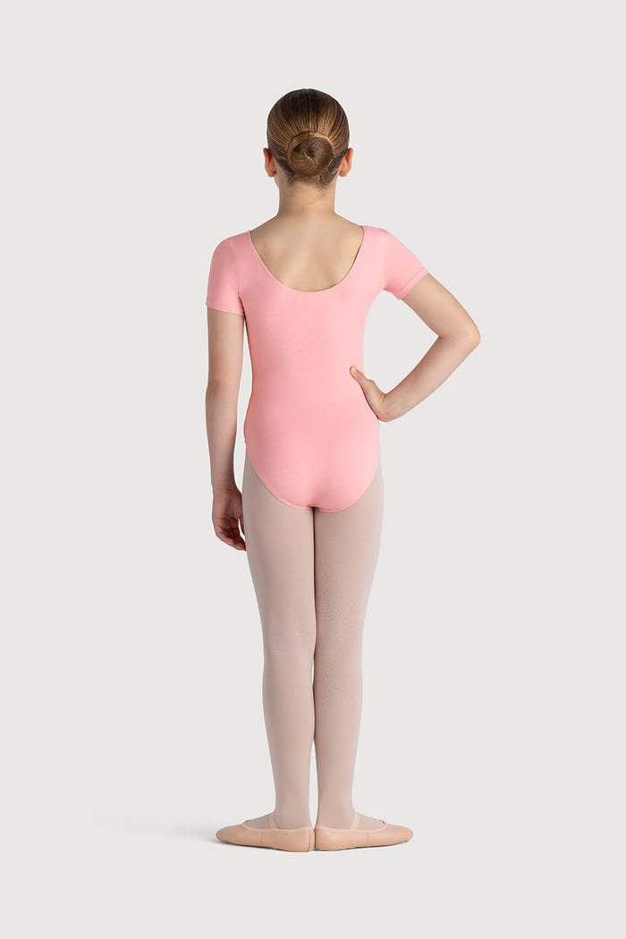 L0802G - Bloch Overture Olisia Short Sleeve Girls Leotard