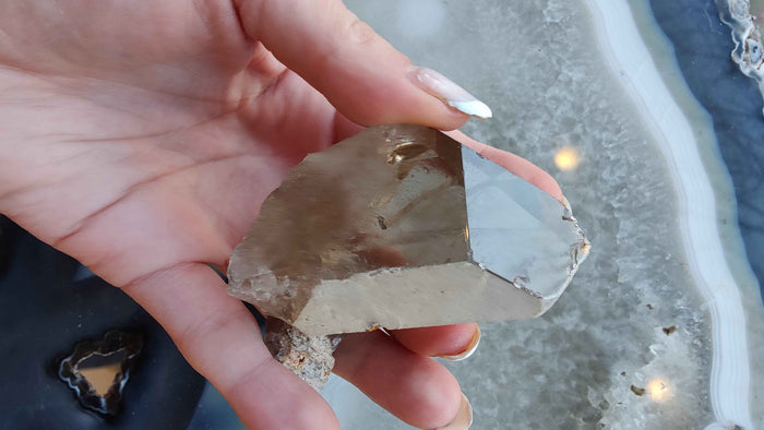 Lodalite Included Smoky Quartz 128g - Smokin Resin Company