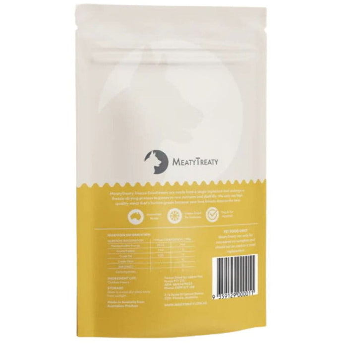 MEATY TREATY MEATY TREATY FREEZE DRIED CHICKEN HEART DOG & CAT 100G