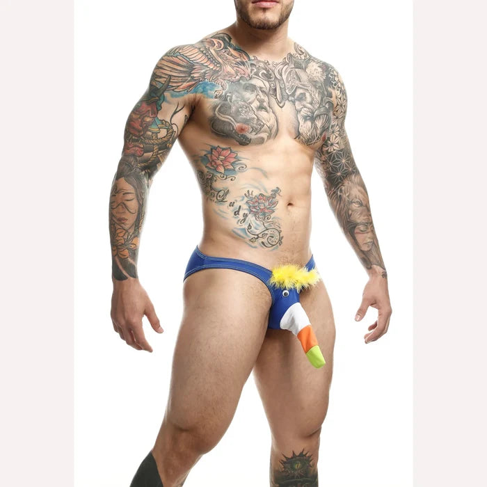 Mob Bikini Toucan Royal Blue Small Intimates Adult Boutique