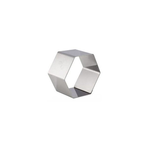 Mould S/S Hexagonal 7cm x 7cm