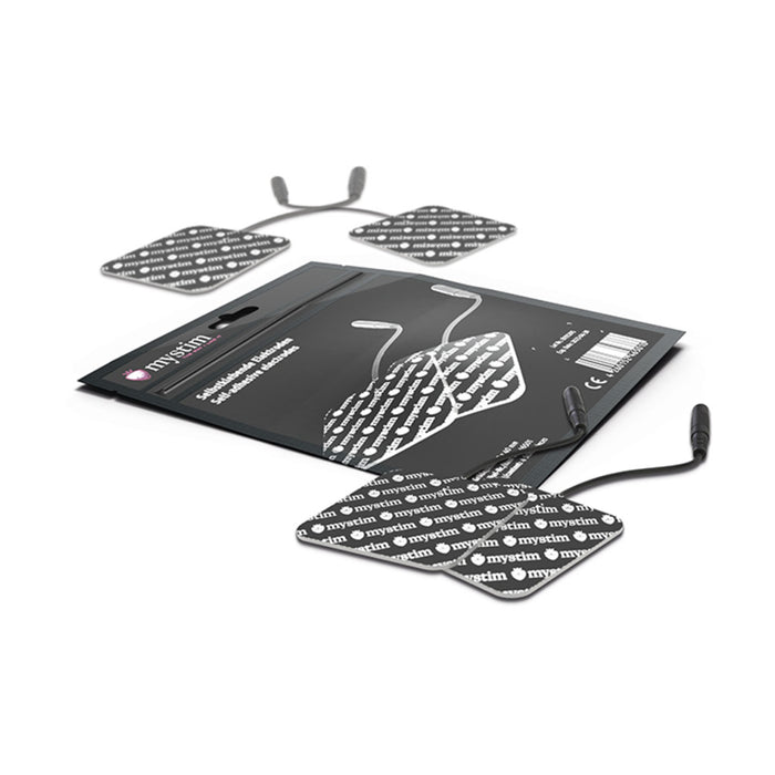 Mystim Electrodes 4pk, Square Intimates Adult Boutique
