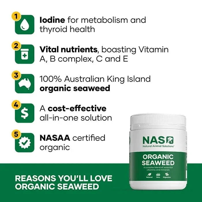 NAS NAS Organic Seaweed Dog Powder 300g