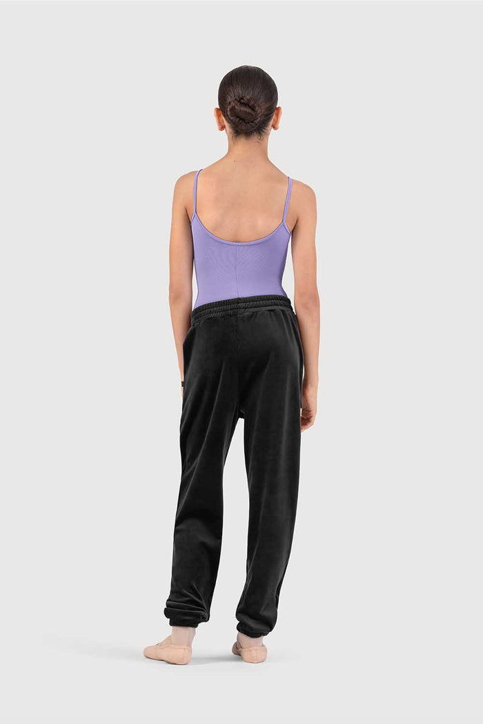 P580004G - Bloch Nicole Girls Velvet Sweatpant