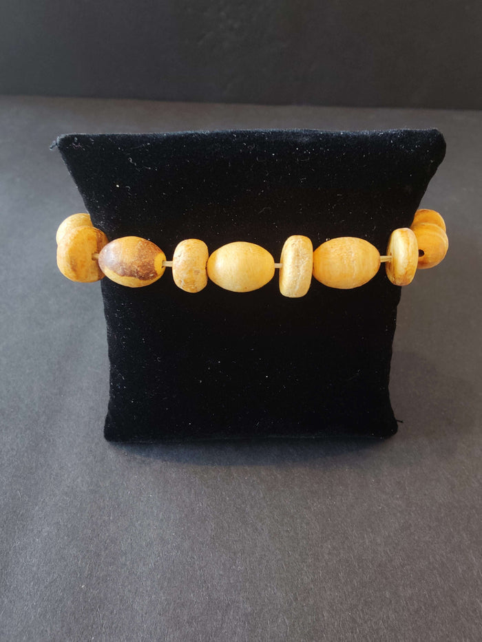 Palo Santo Wood Beaded Bracelet 8mm - Smokin Resin Company