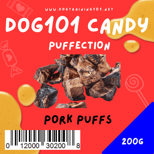 Dogtraining101 200g Pork Puffs
