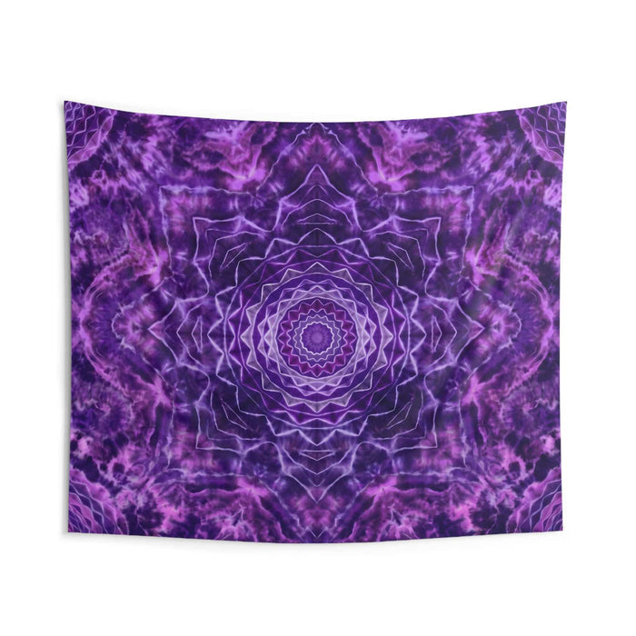 Purple Mandala Wall Tapestry - Smokin Resin Company