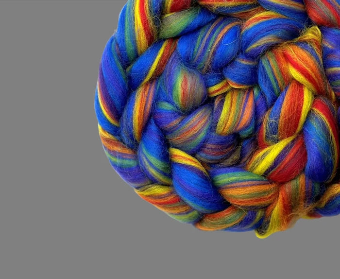 Rainbow - Blended Merino Combed Top