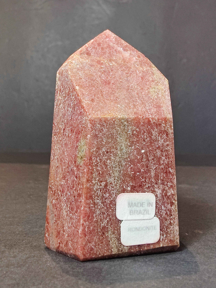 Rhodochrosite Polished Obelisk Tower Sculpture - Smokin Resin Company
