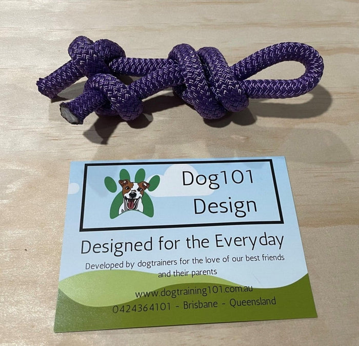 Dogtraining101 Purple Rope Toy Version 3