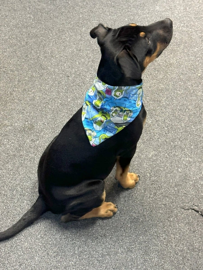 Dogtraining101 Simpsons Aliens Bandana