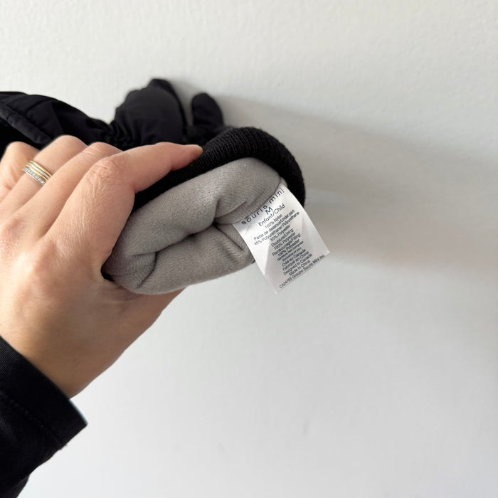 Souris mini / Black snow gloves / M(3Y)