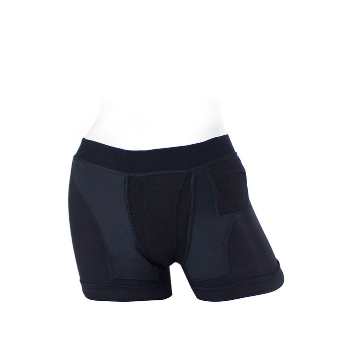 SpareParts Tomboii Black-Black Rayon - 4X Intimates Adult Boutique