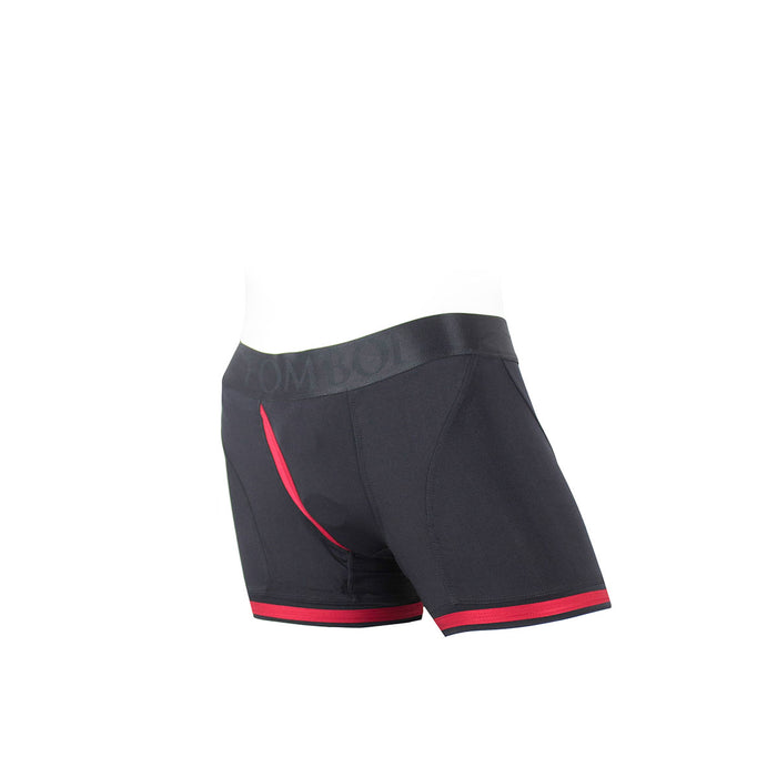 SpareParts Tomboii Black-Red Nylon - 3X Intimates Adult Boutique