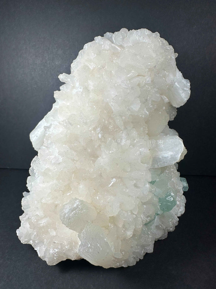 Stilbite with Green Apophyllite and Mordenite on matrix - Smokin Resin Company