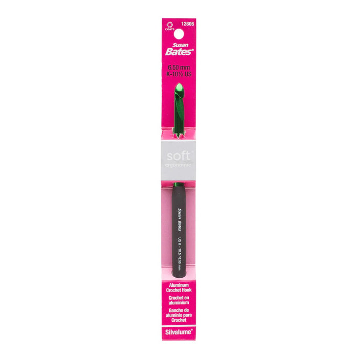 Susan Bates Ergonomic Aluminum Crochet Hooks