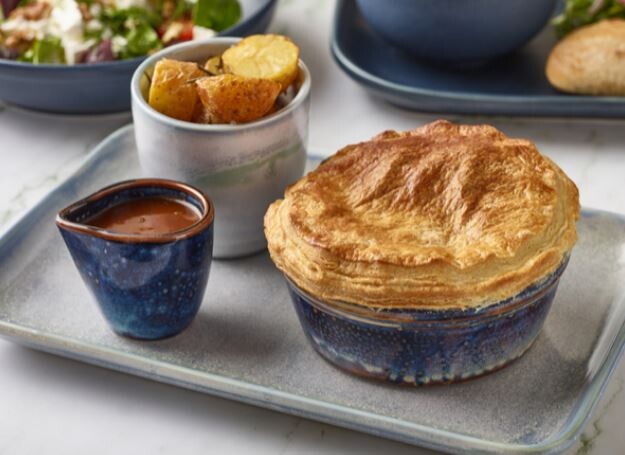 Terra Porcelain Pie Dish 13.6cm X 5.4cm (Box Of 6)