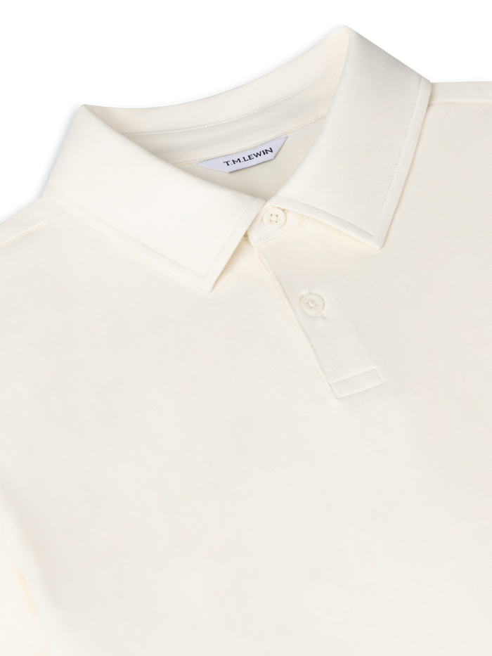 The Long Sleeve Smart Pique Polo
