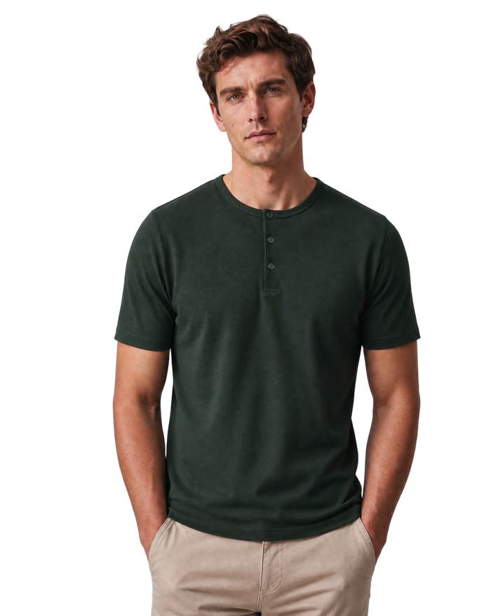 The Short Sleeve Henley