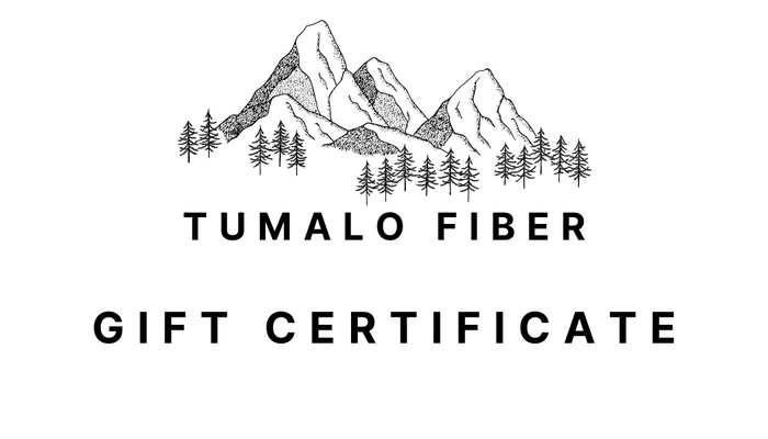 Tumalo Fiber Gift Certificate