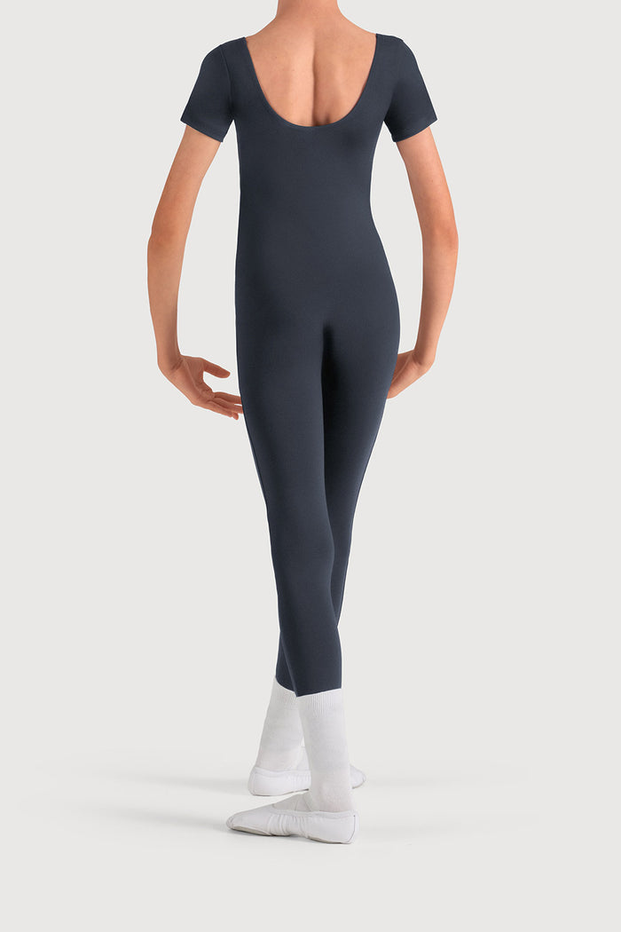 U3872B - Bloch Microlux™ Scoop Neck Cap Sleeve Boys Unitard