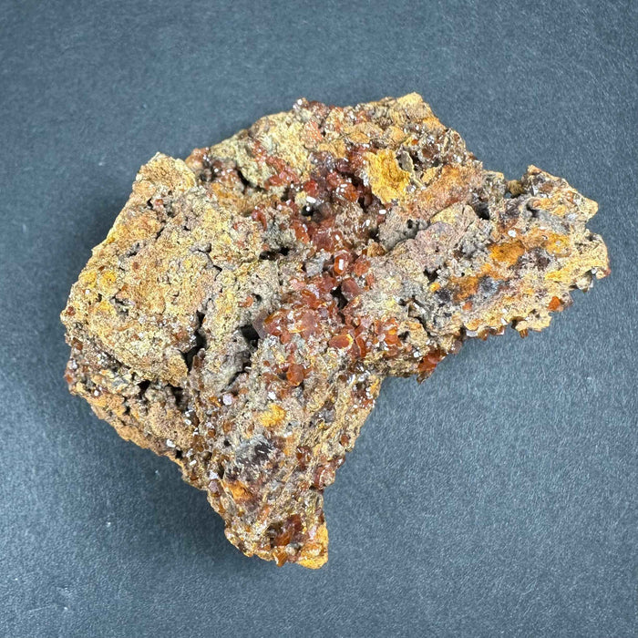 Wulfenite Cluster on Matrix from Maoniuping Mine, Sichuan, China - Smokin Resin Company
