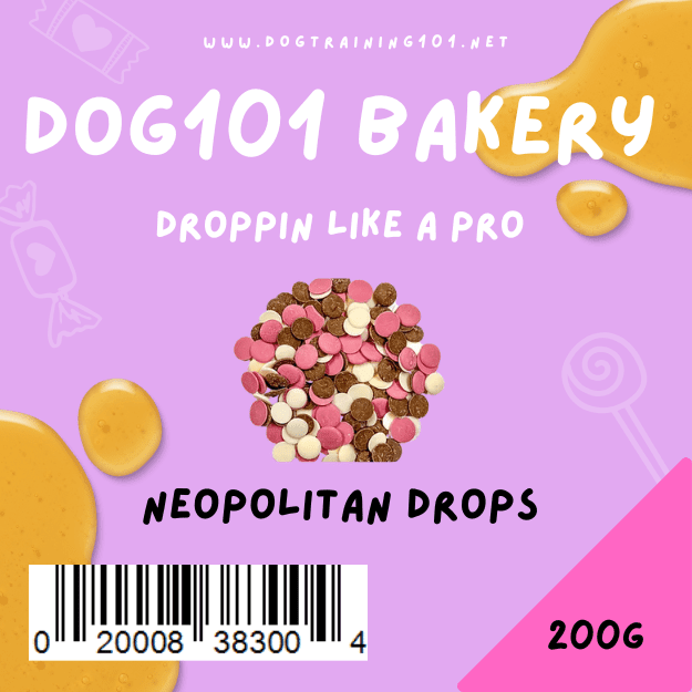 Dogtraining101 Neopolitan Yogurt Drops